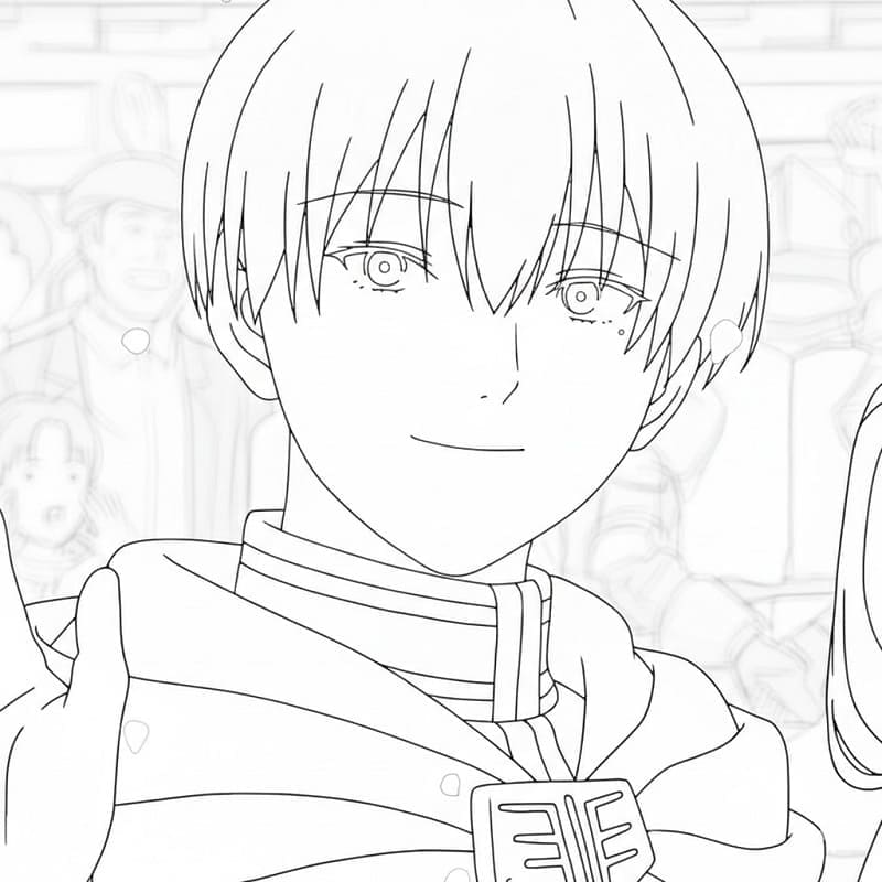 Coloriage Himmel amical