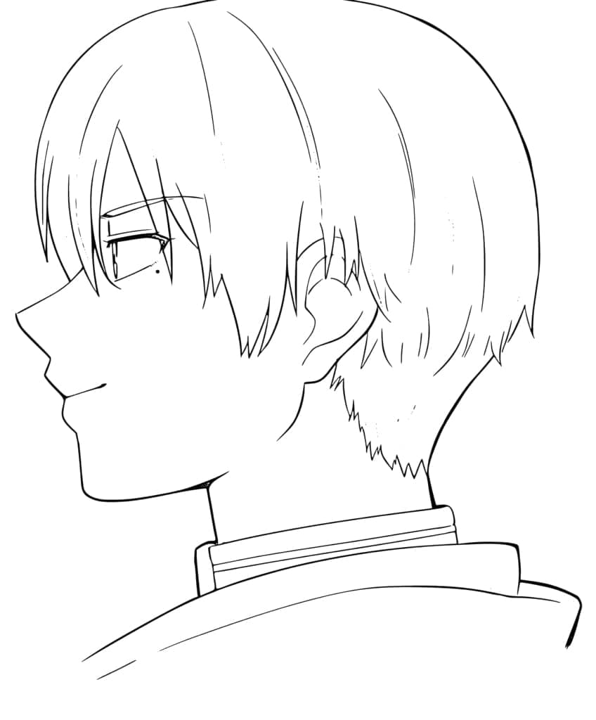 Coloriage Himmel de Anime Frieren Beyond Journey's End