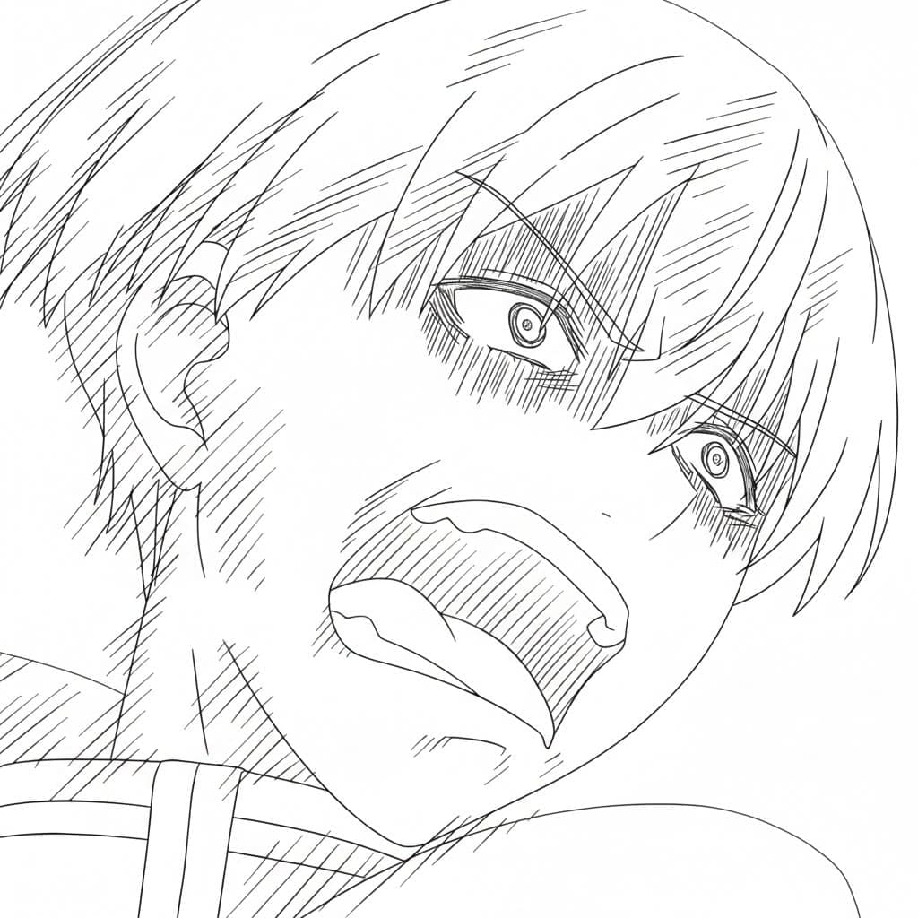 Coloriage Himmel en colère