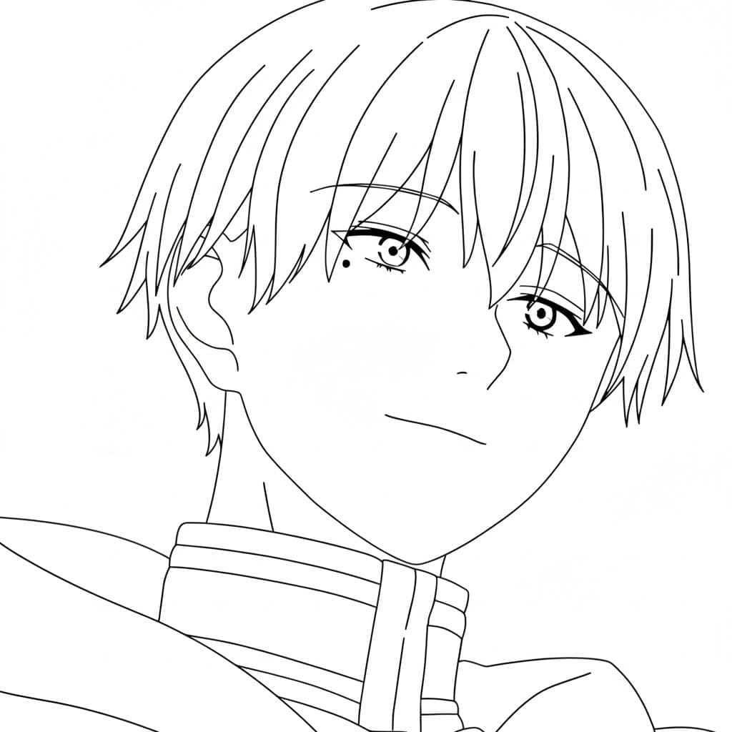 Coloriage Himmel souriant