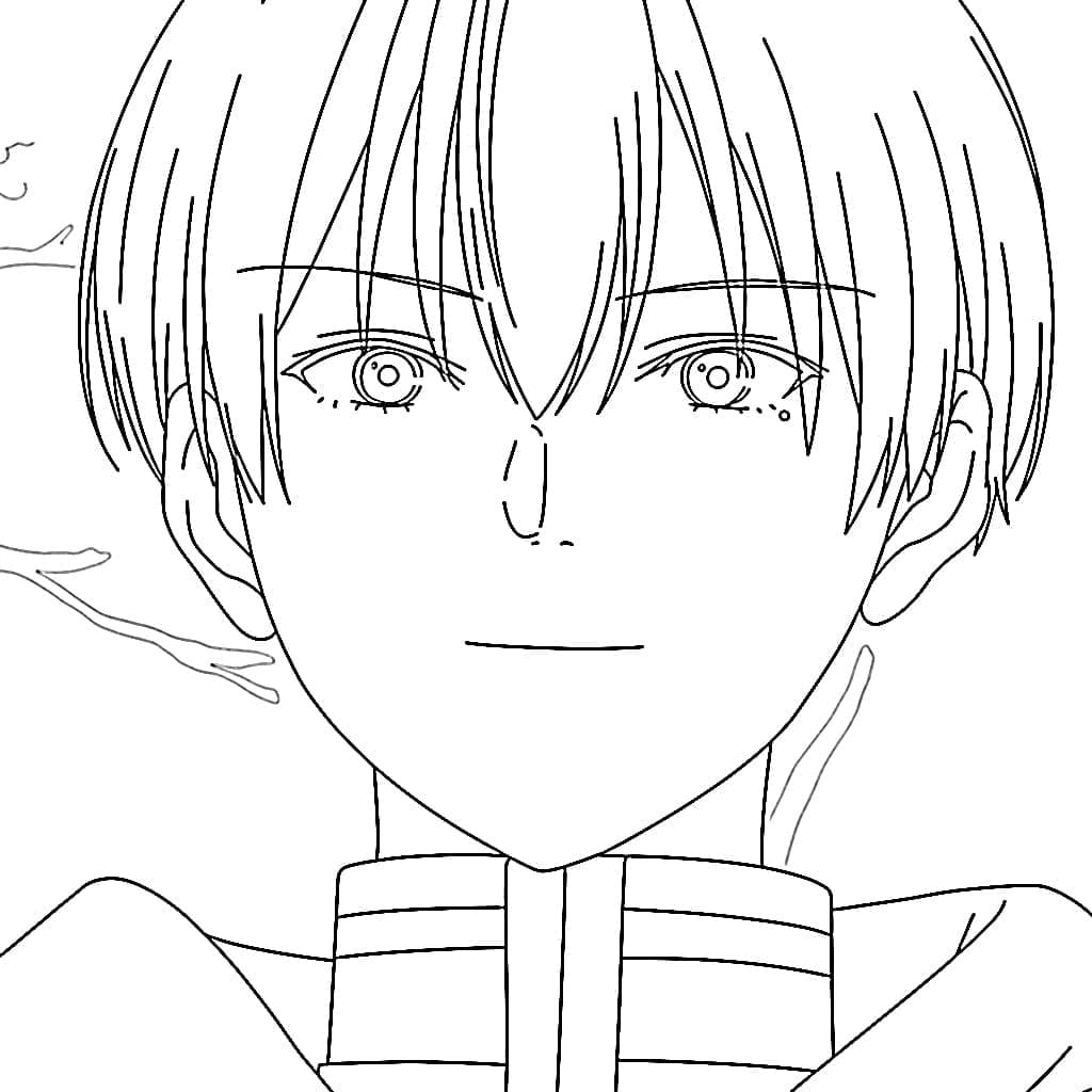 Coloriage Himmel sourit