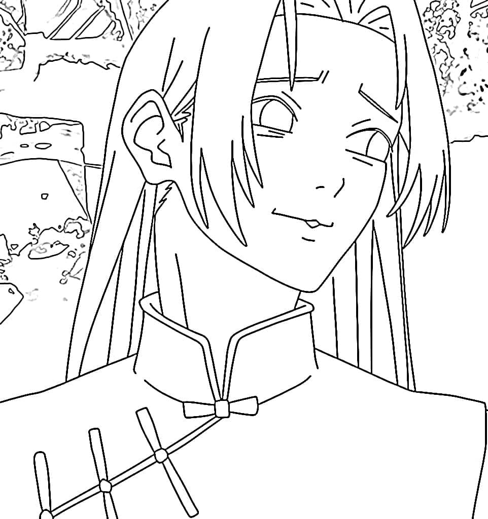 Coloriage Imprimable gratuit Yuki Tsukumo