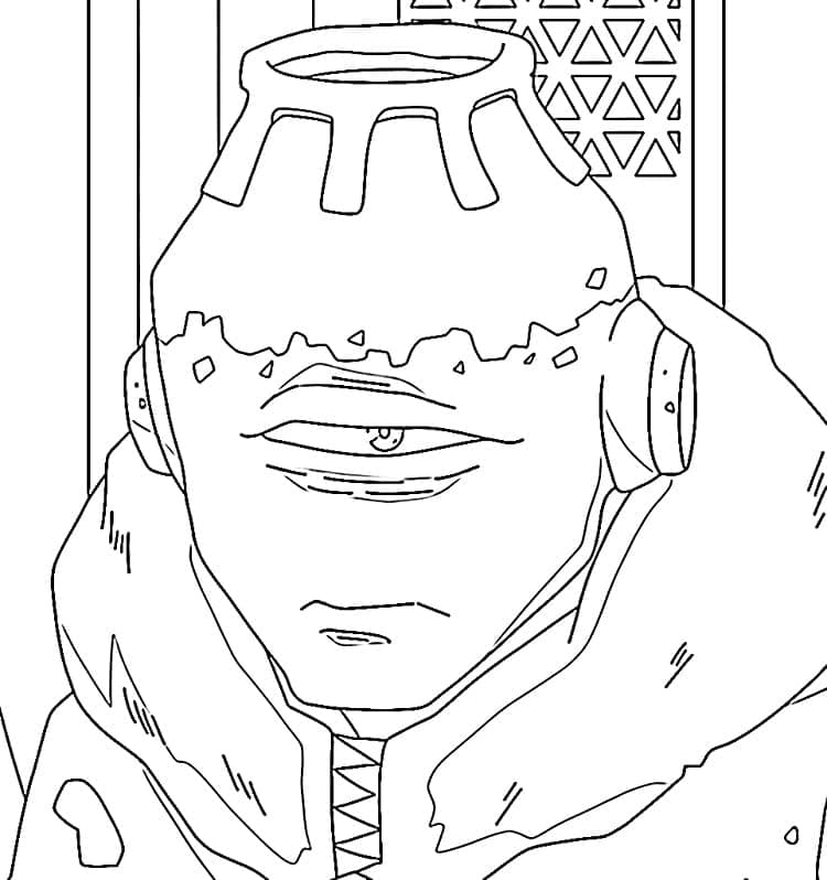 Coloriage Imprimable Jogo Jujutsu Kaisen