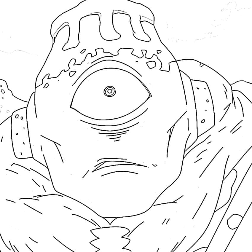 Coloriage Imprimer Jogo Jujutsu Kaisen