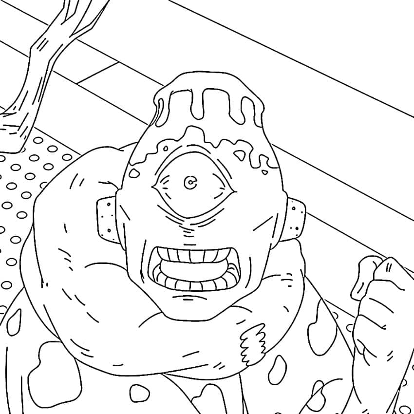 Coloriage Jogo Anime Jujutsu Kaisen