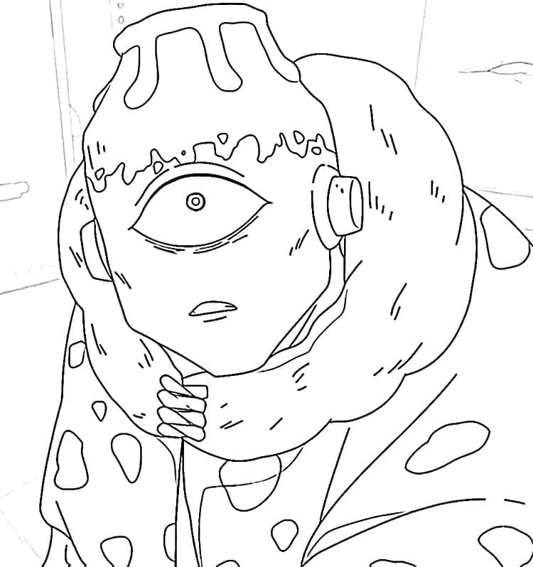 Coloriage Jogo dans Jujutsu Kaisen