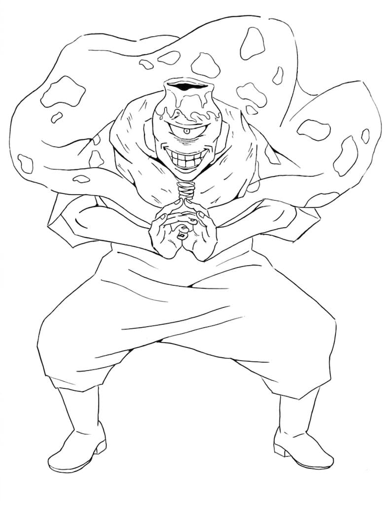 Coloriage Jogo souriant