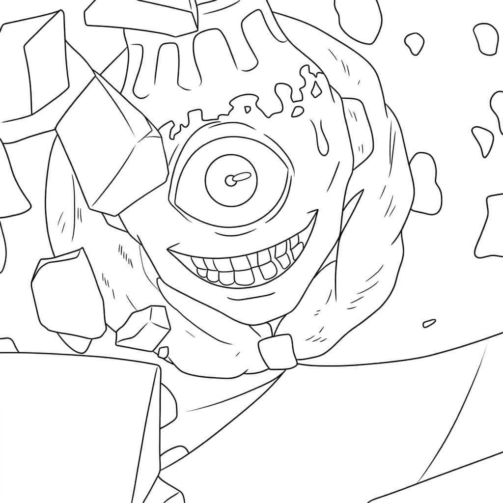 Coloriage Jogo sourire