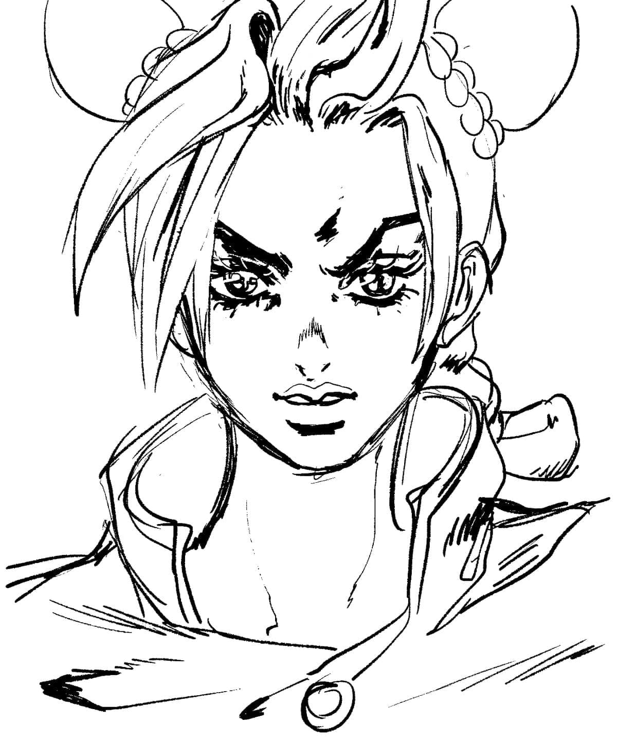 Coloriage Jolyne Cujoh Image