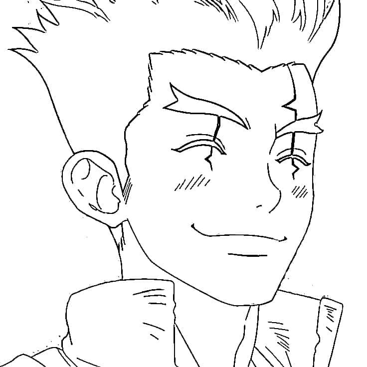 Coloriage Joyeux Taiju Oki