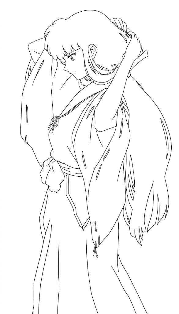 Coloriage Kikyō bonne