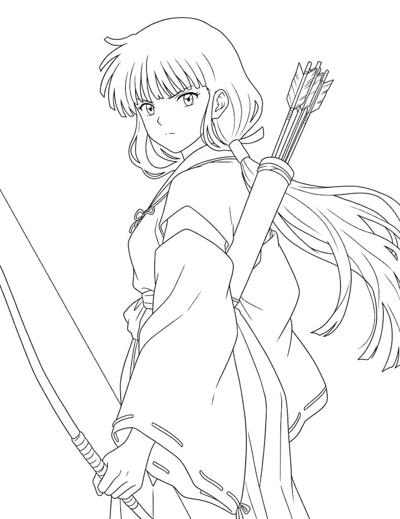 Coloriage Kikyō cool