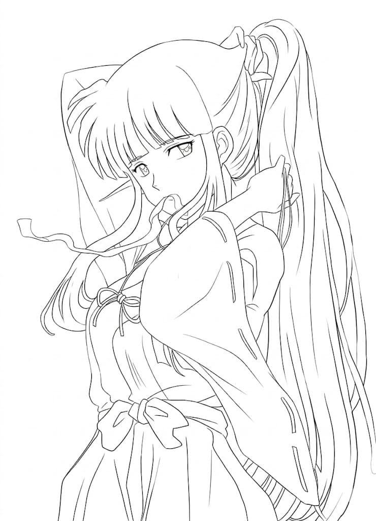Coloriage Kikyō Image