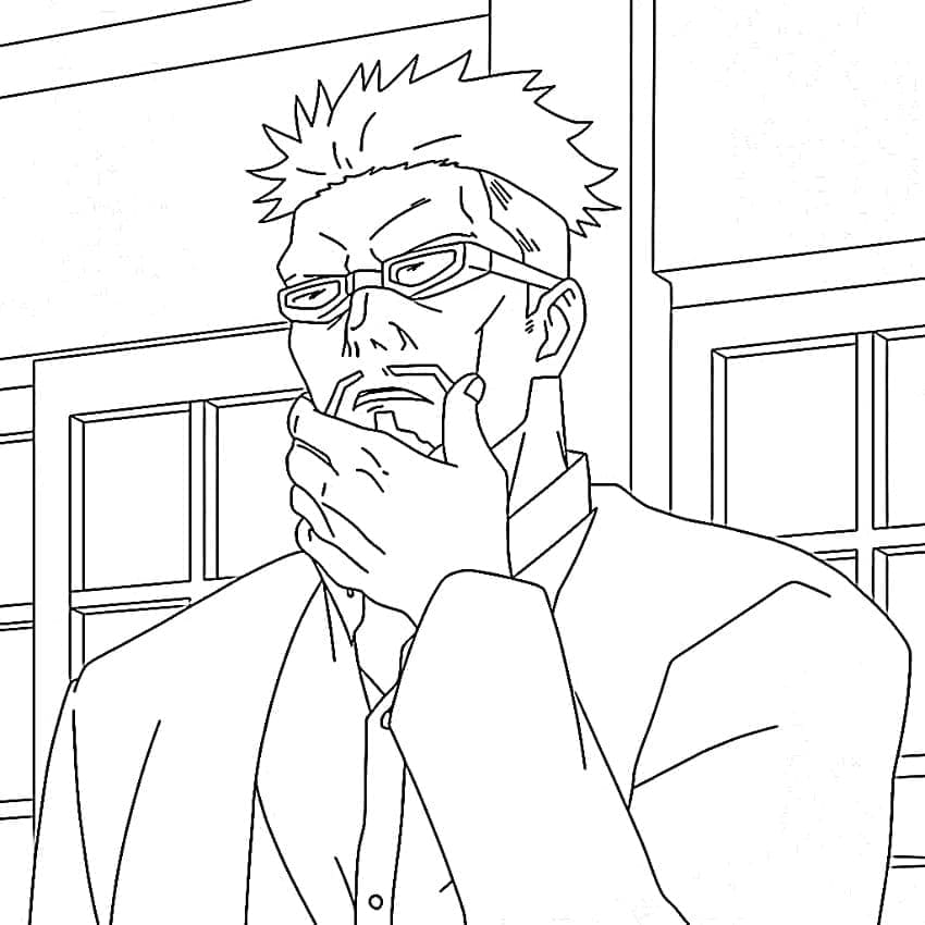 Coloriage Masamichi Yaga gratuit