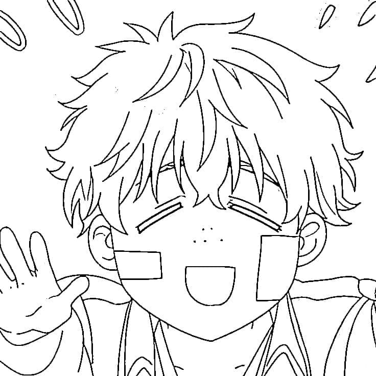 Coloriage Mignon Akihiko Nirei