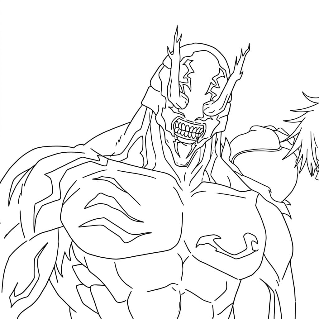 Coloriage Puissance de Hanami