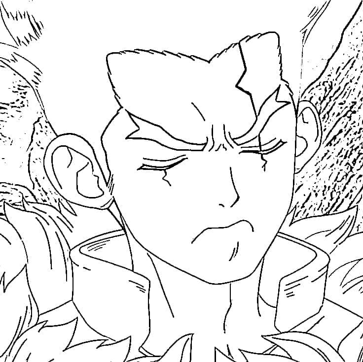 Coloriage Taiju Oki de Dr. Stone