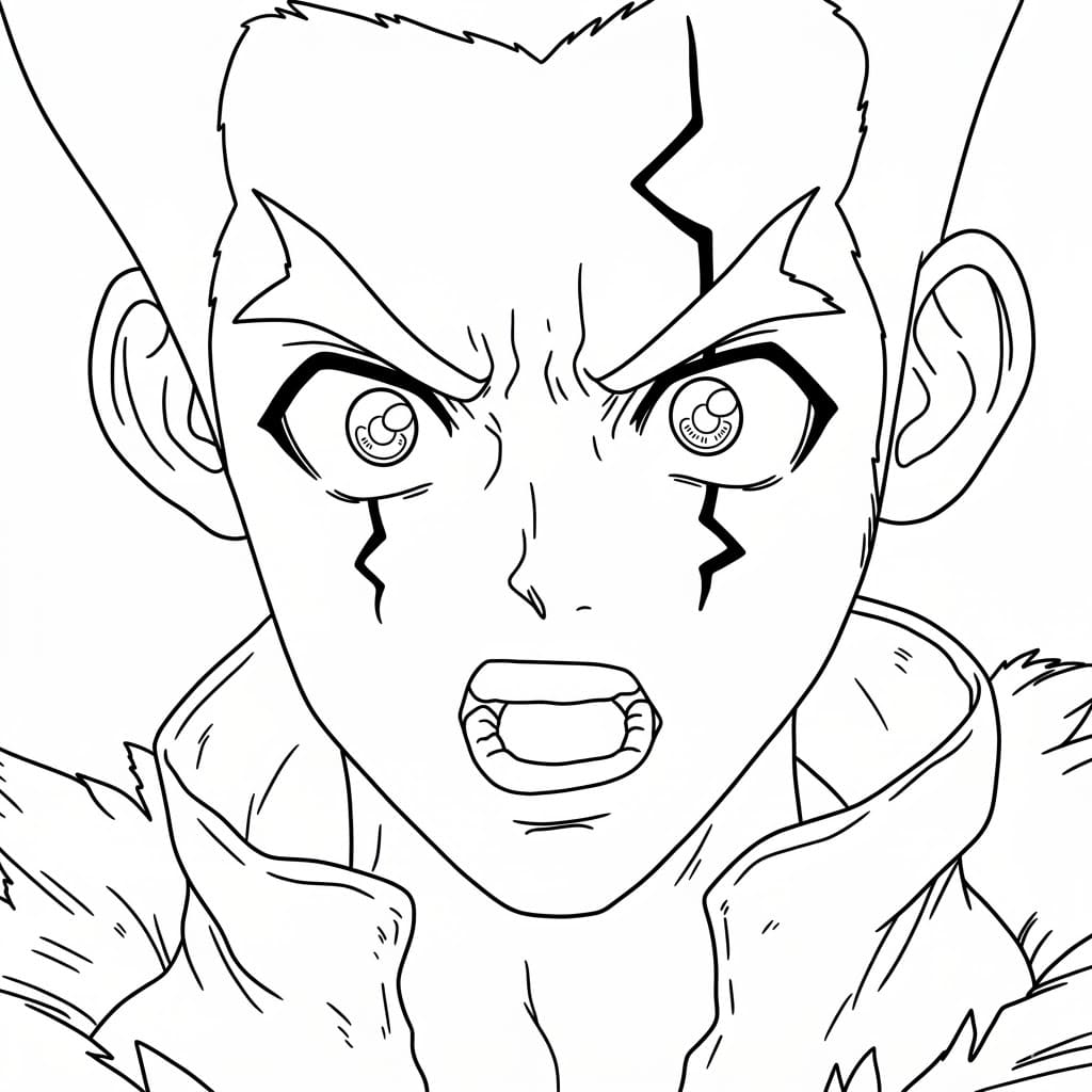 Coloriage Taiju Oki sympa