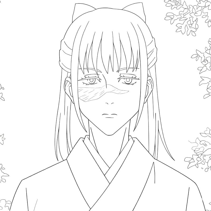 Coloriage Utahime Iori Imprimable