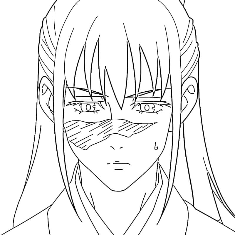 Coloriage Utahime Iori