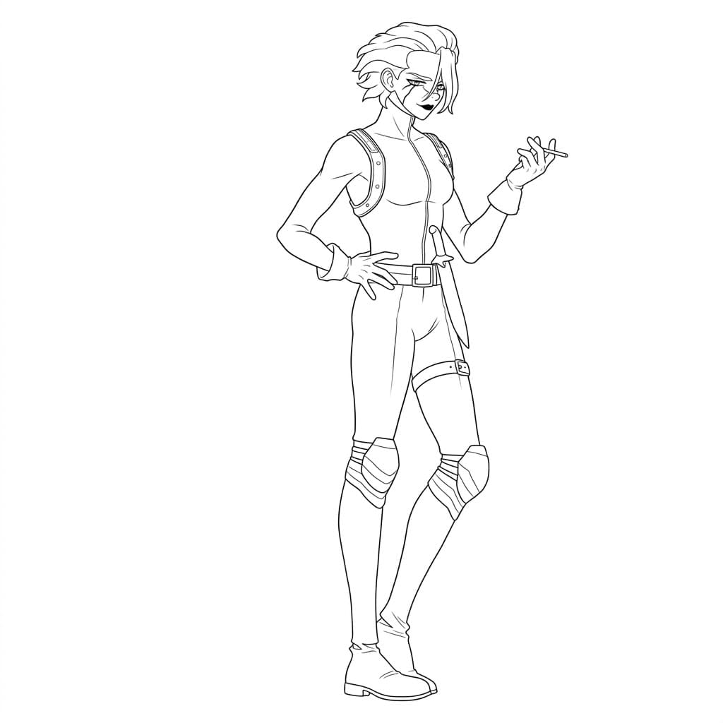 Coloriage Debout Stanley Snyder