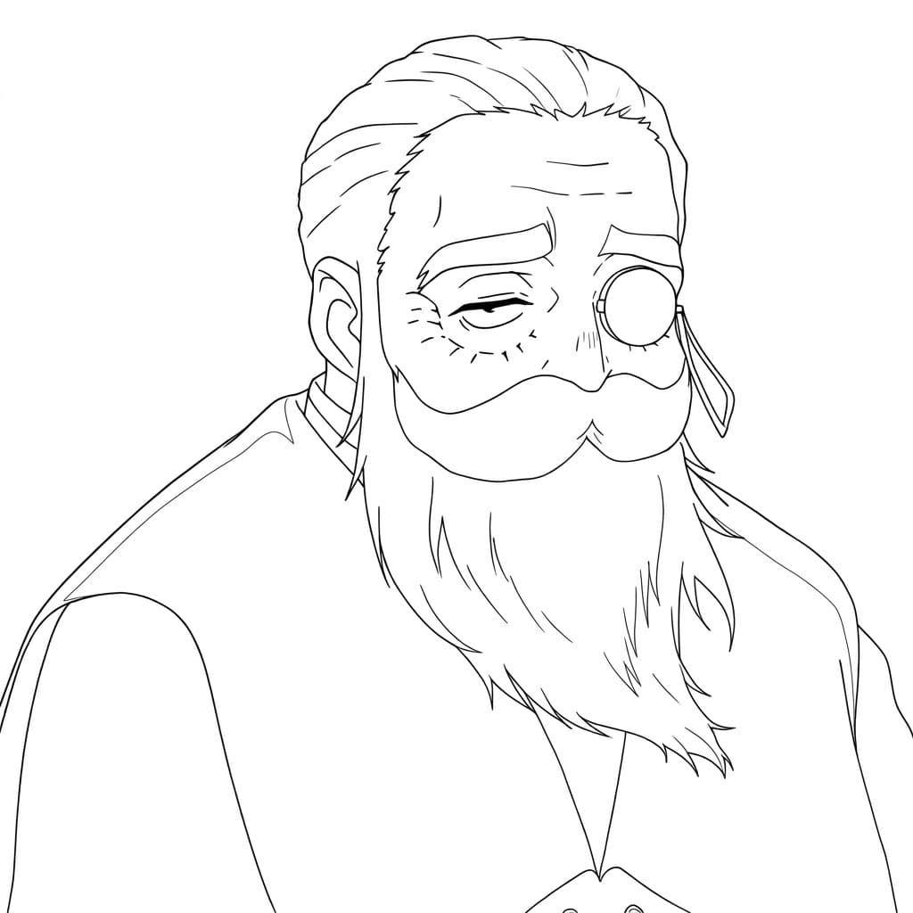 Coloriage Affronter Denken