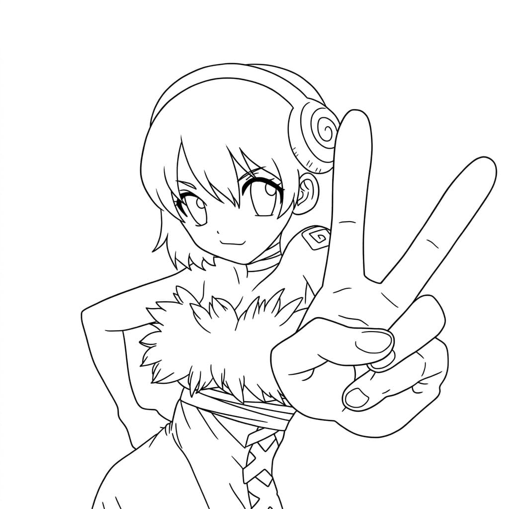 Coloriage Amusant Yuzuriha Ogawa