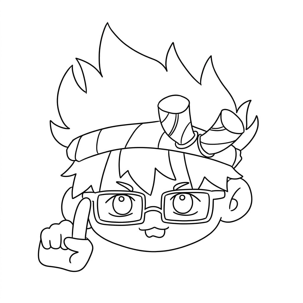 Coloriage Chrome Chibi