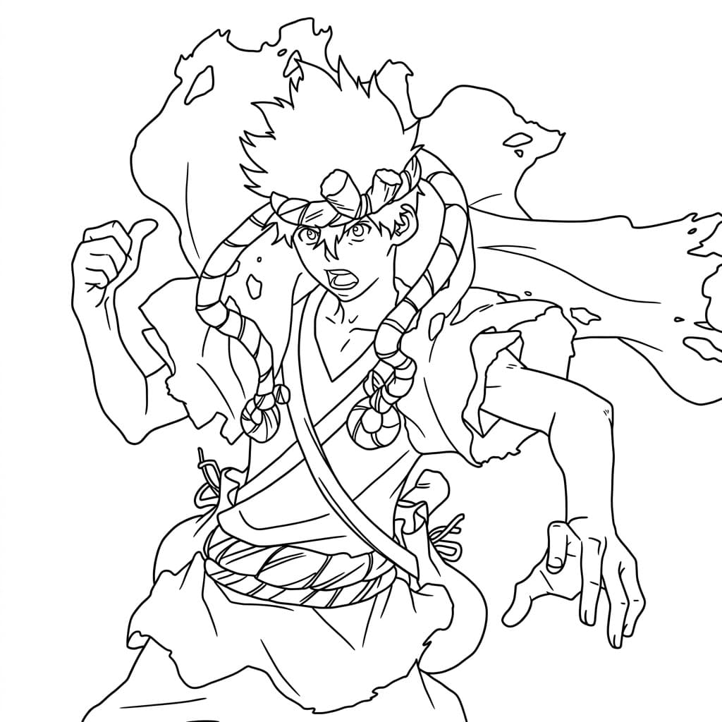Coloriage Chrome Déchaîné