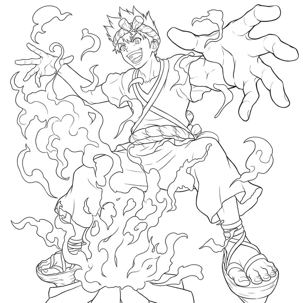 Coloriage Chrome Explosif