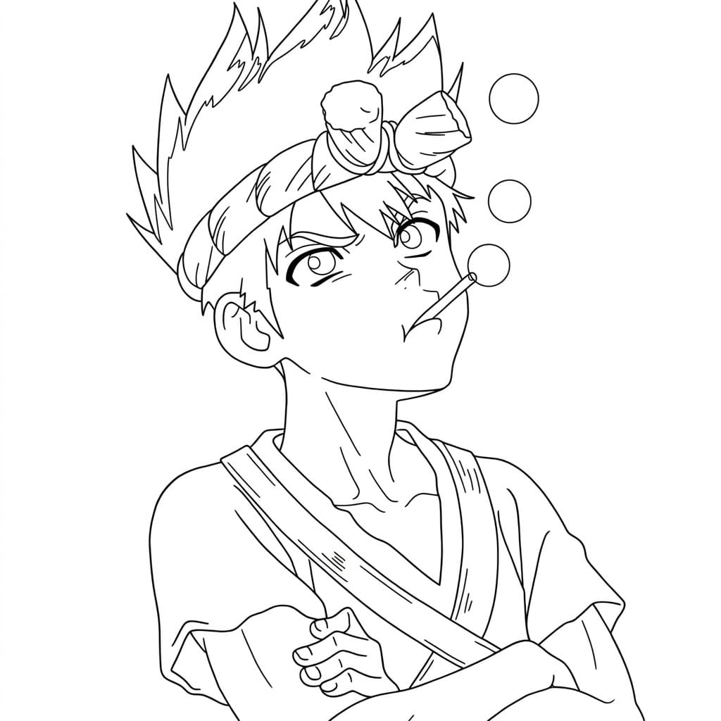 Coloriage Chrome Rêveur