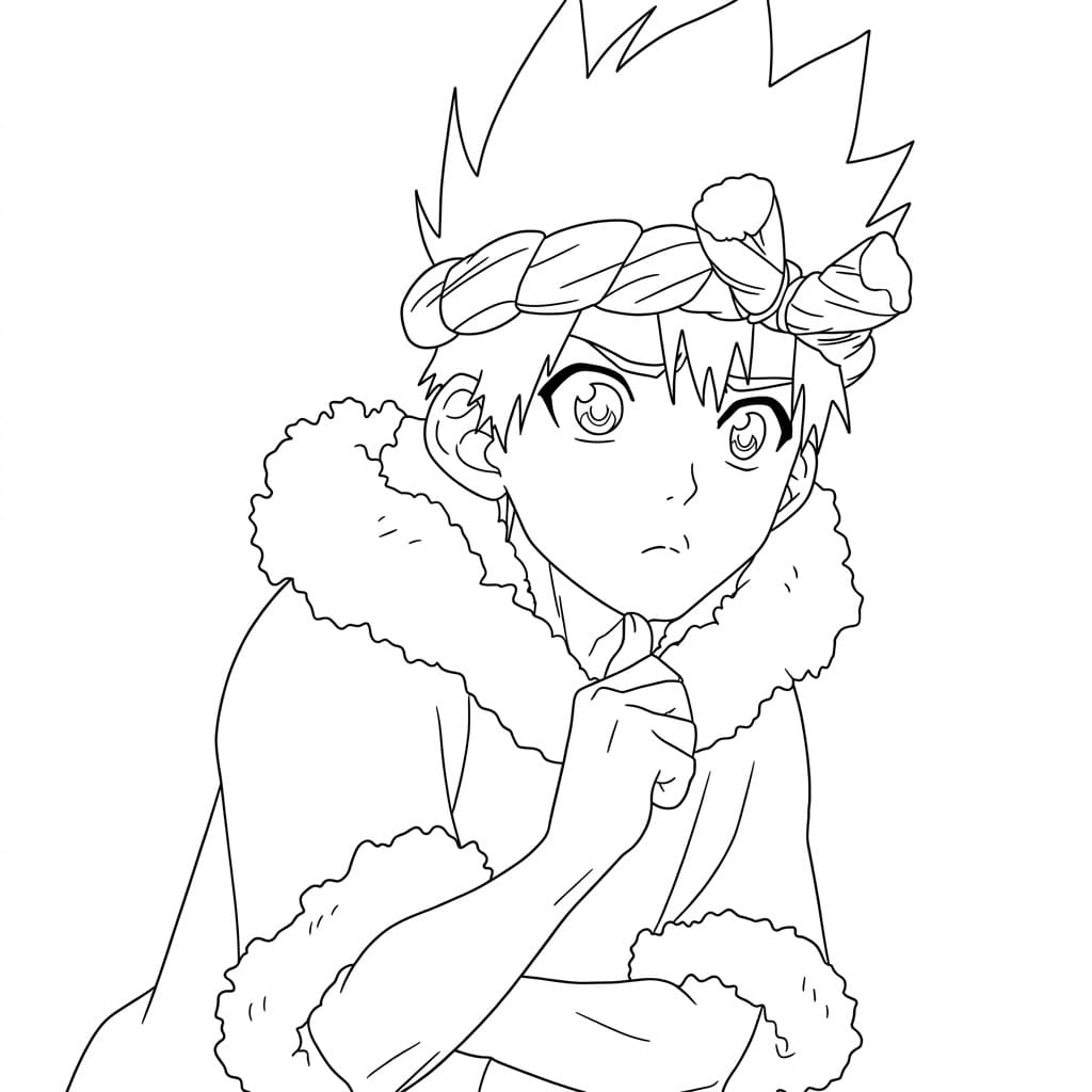 Coloriage Chrome Timide