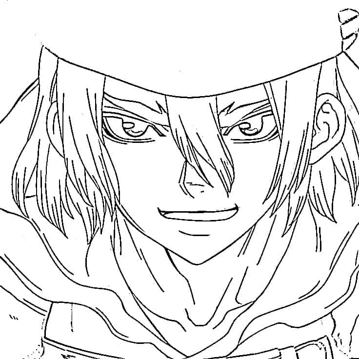 Coloriage Cool Ryusui Nanami