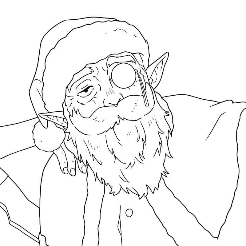 Coloriage Denken dans Anime Frieren Beyond Journey's End