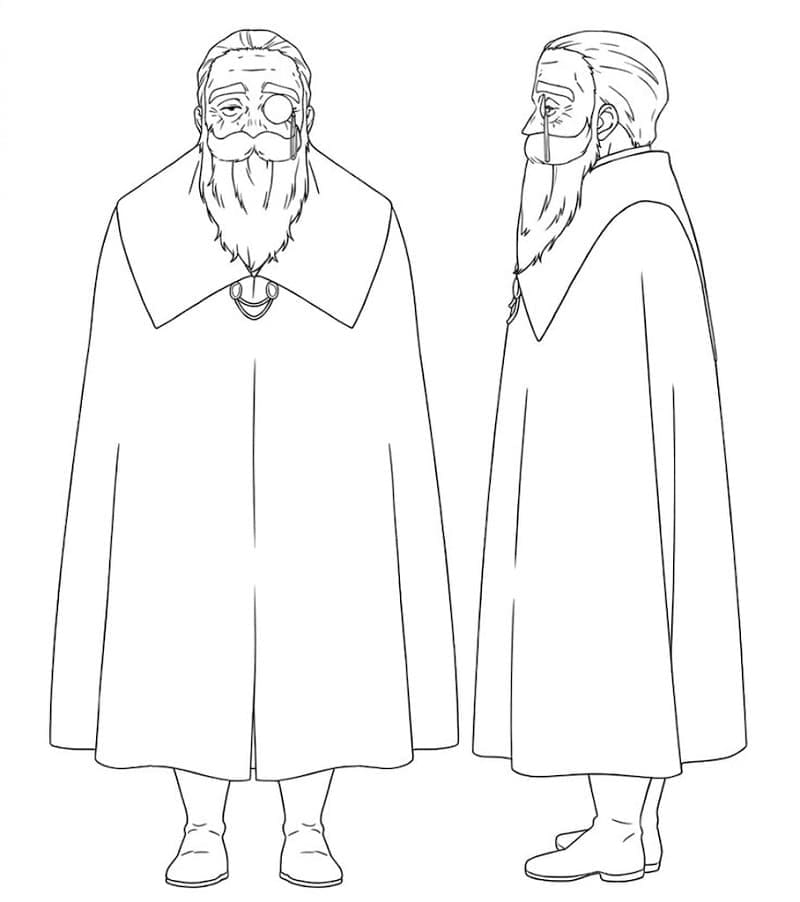 Coloriage Denken Impression gratuite