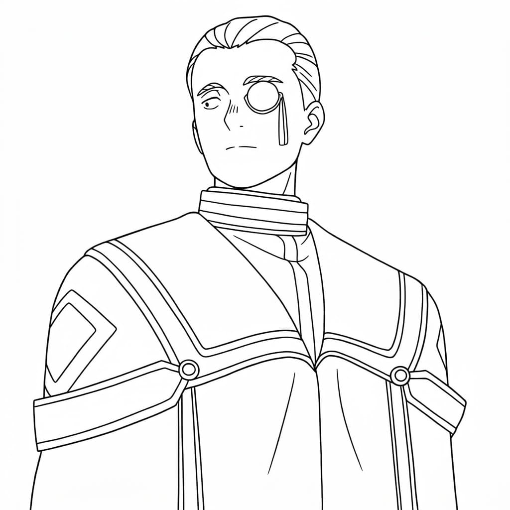 Coloriage Denken jeune