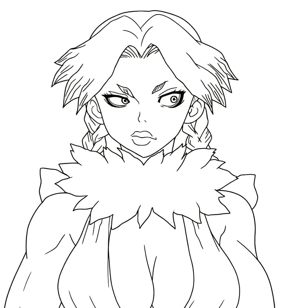 Coloriage Dessin Nikki Hanada
