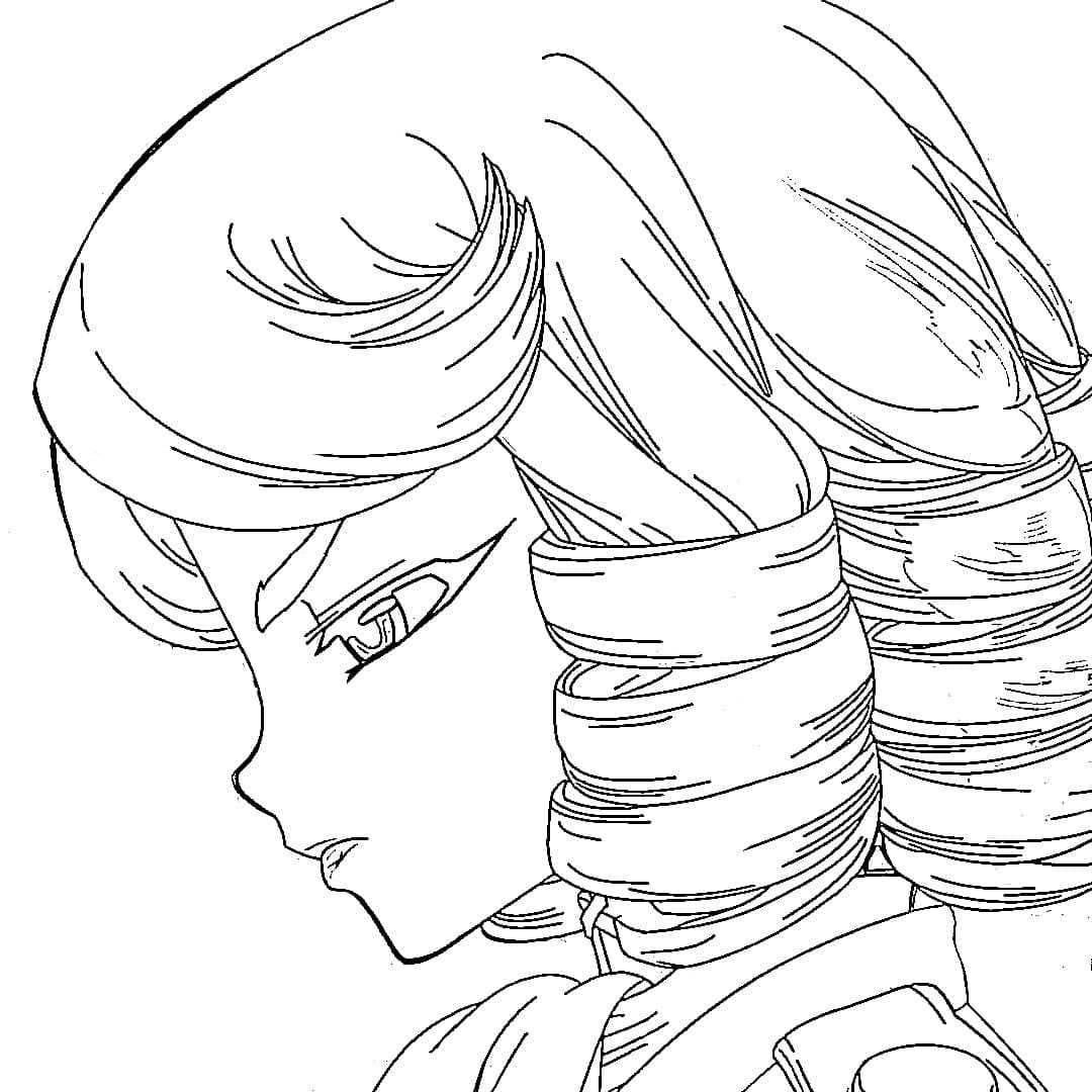 Coloriage Dr Stone François