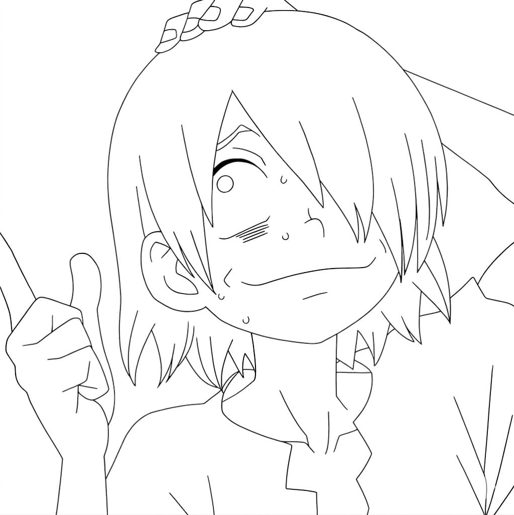 Coloriage Drôle Ginro