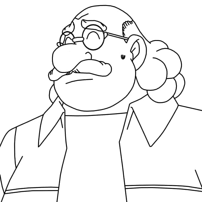 Coloriage Drôle Hiroshi Agasa