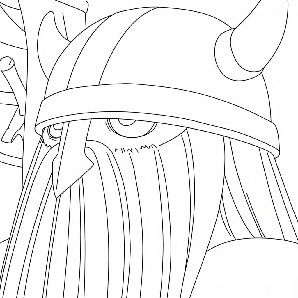 Coloriage Eisen affronter