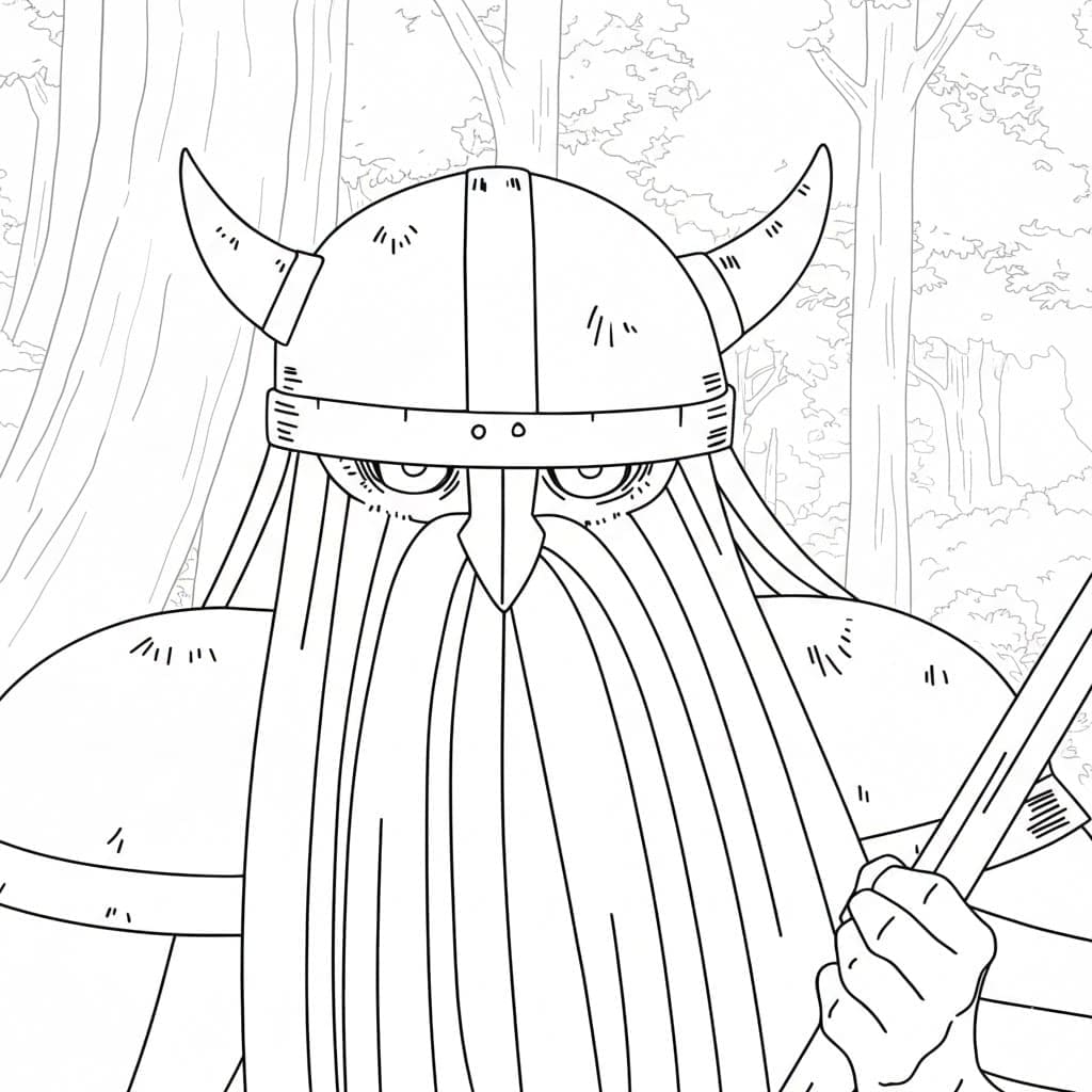 Coloriage Eisen dans Anime Frieren