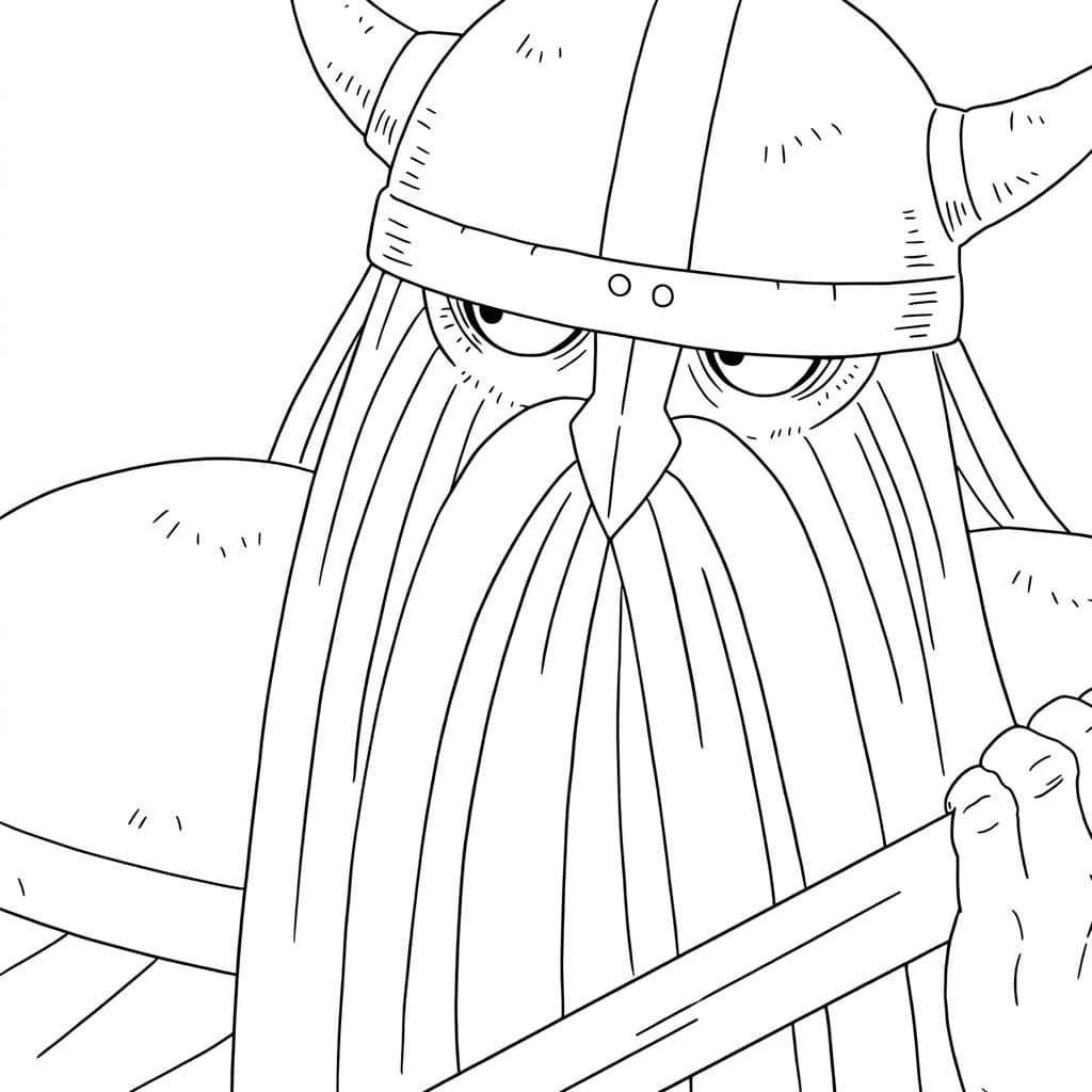Coloriage Eisen de Anime Frieren Beyond Journey's End