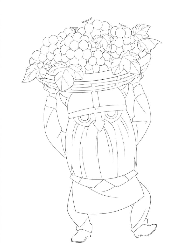 Coloriage Eisen drôle