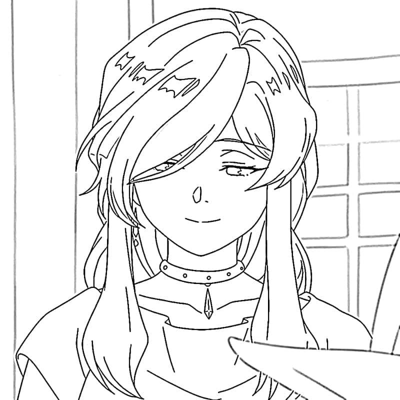Coloriage Flamme est charmant