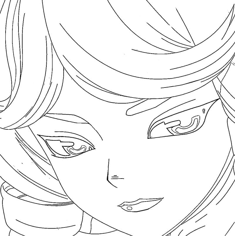 Coloriage François de Anime Dr Stone