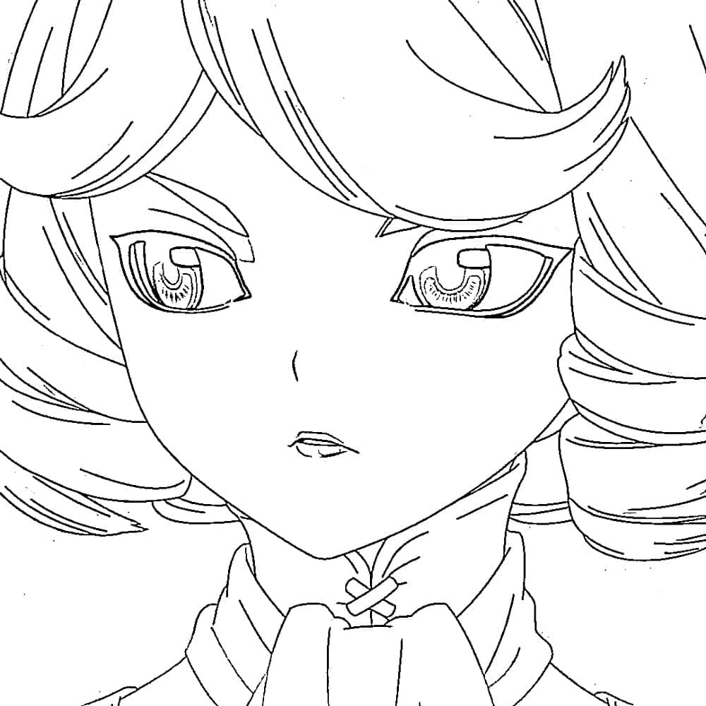 Coloriage François de Dr Stone