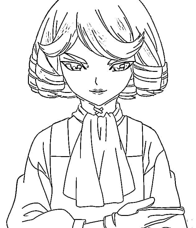 Coloriage François Dr Stone