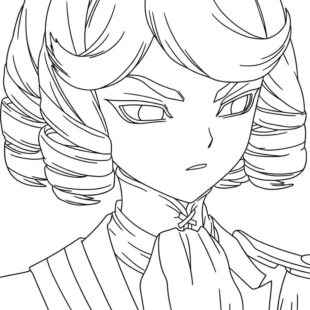 Coloriage François drôle