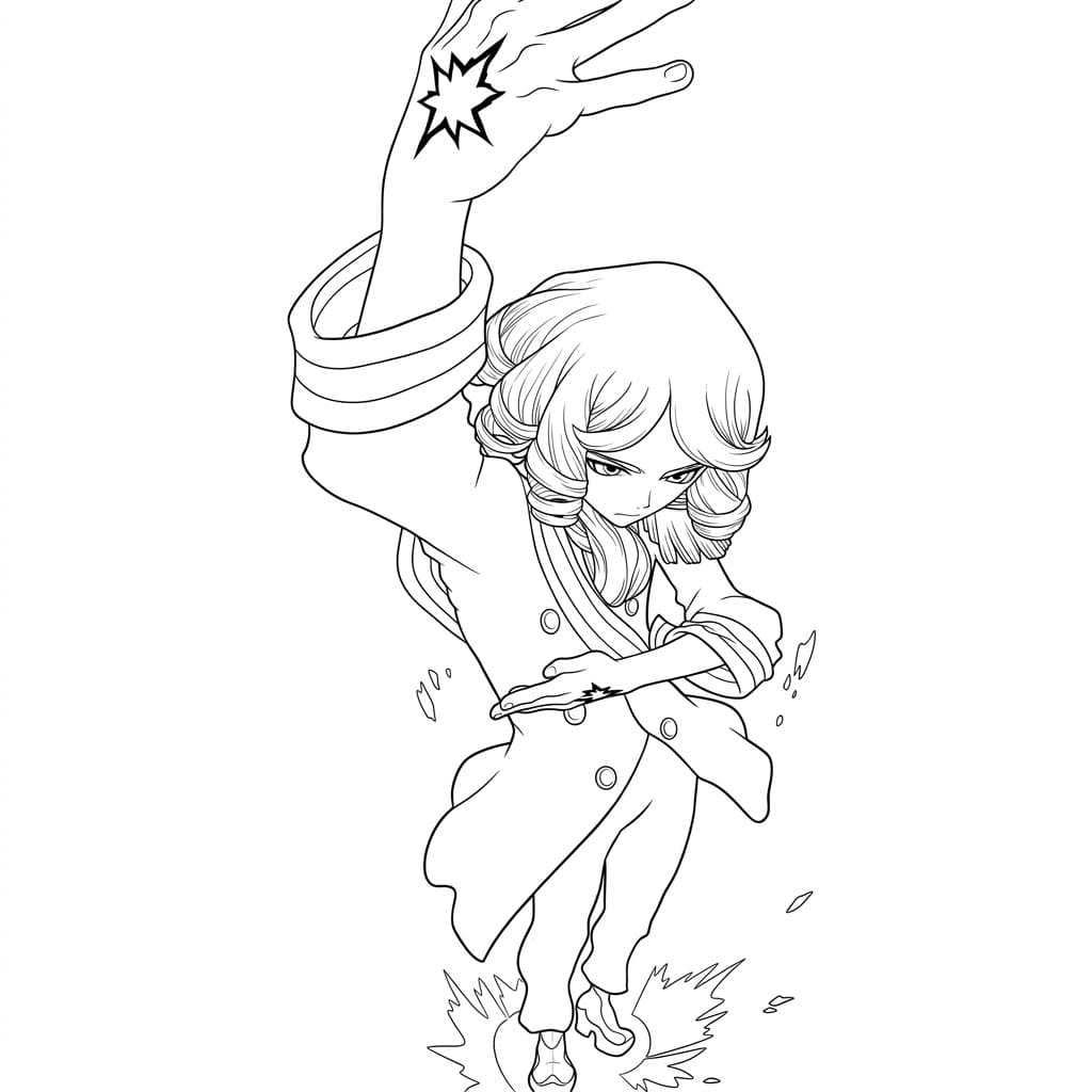 Coloriage François Magique